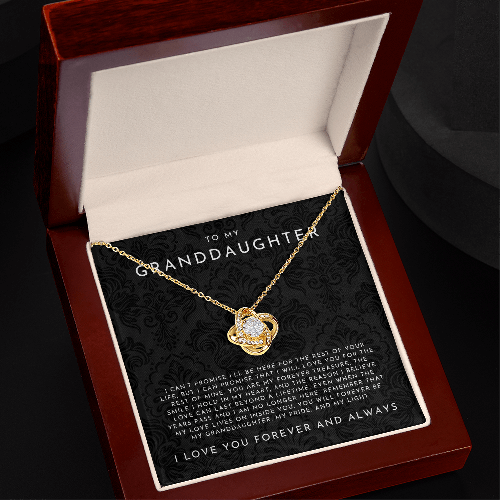 To My Granddaughter Necklace