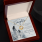 To My Daughter (There Will Come A Day) Love Knot Necklace