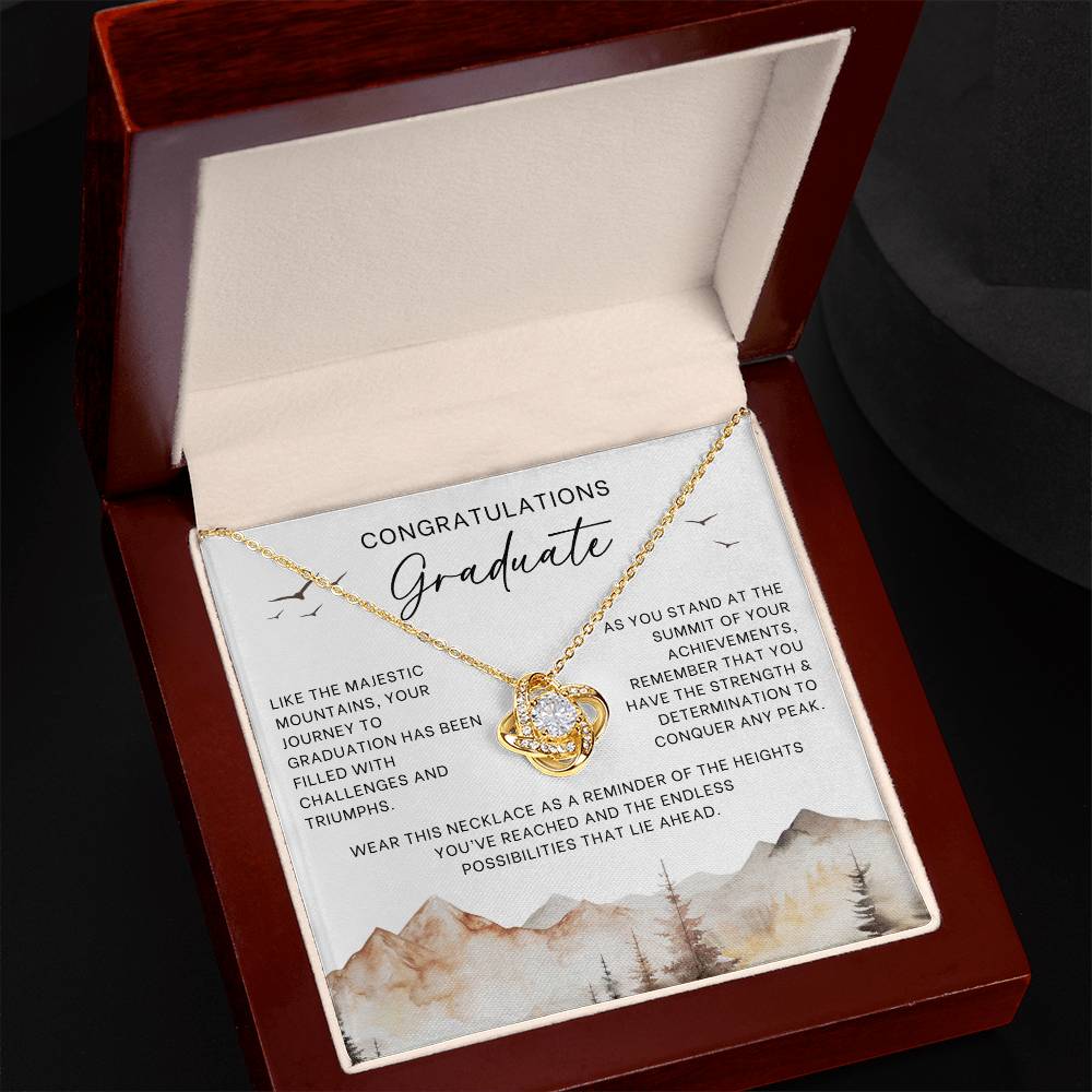 Majestic Mountains Graduation Necklace