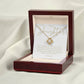To My Daughter  Gift - Love Knot Necklace