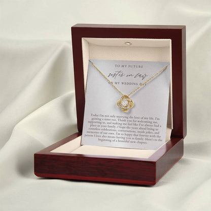 Future Sister In Law Necklace | Elegant Pearlescence