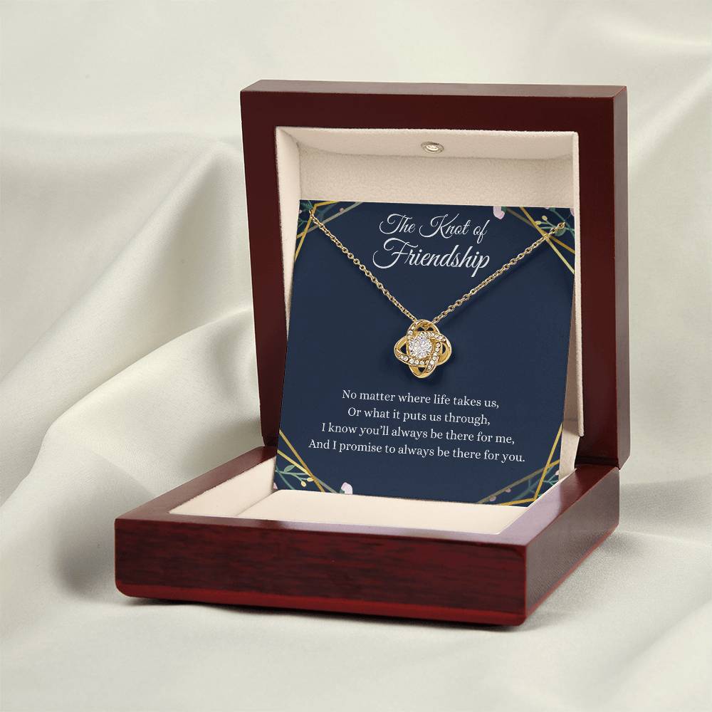 Best Friend Necklace - The Knot Of Friendship