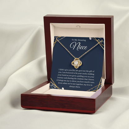 To My Amazing Niece From Unlce Necklace