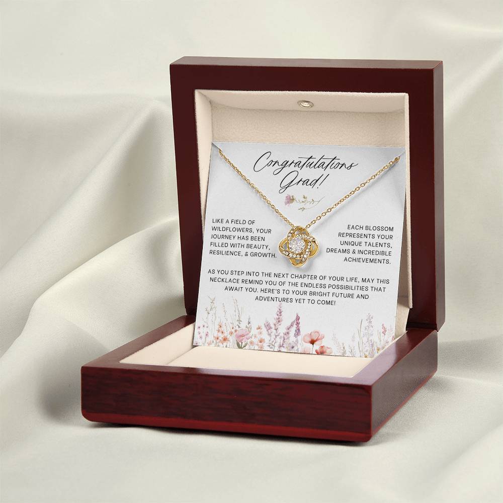 Wildflower Graduation Necklace