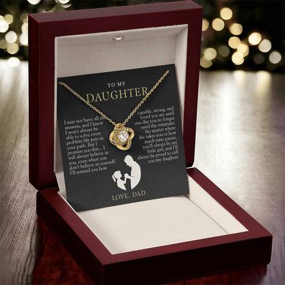 To My Daughter From Dad | Always Proud Black & Gold