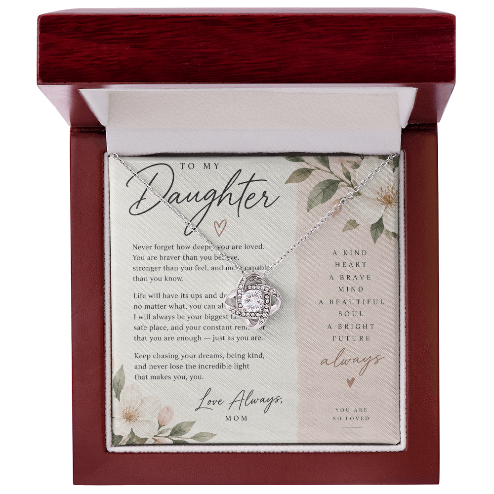 To My Daughter Gift (Never Forget) From Mom