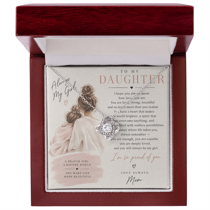 To My Daughter (I Hope You Always Know) From Mom