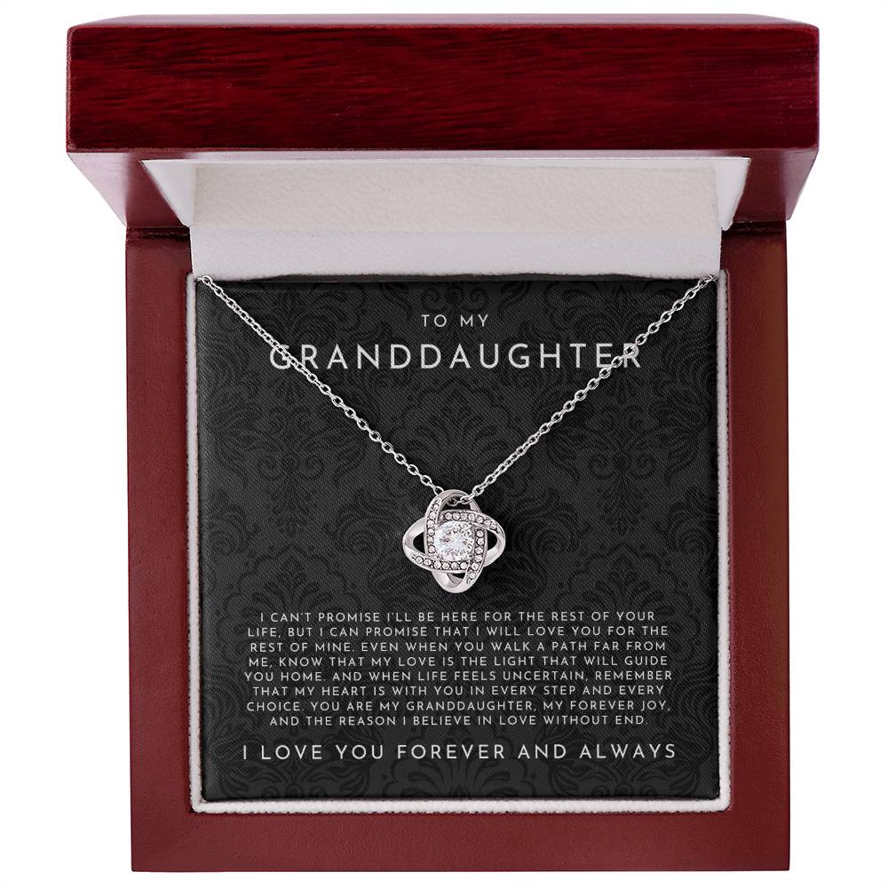 To My Granddaughter Necklace