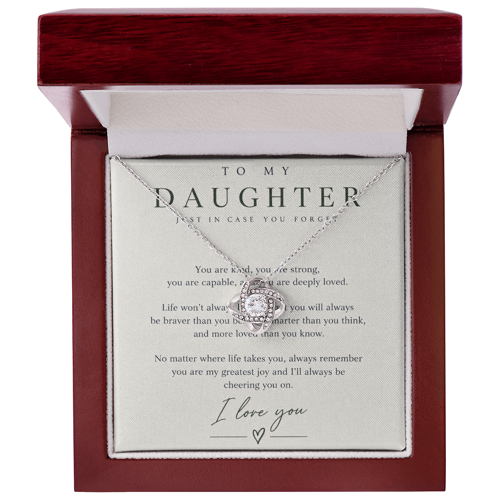 To My Daughter (Just In Case You Forget)