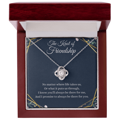 Best Friend Necklace - The Knot Of Friendship