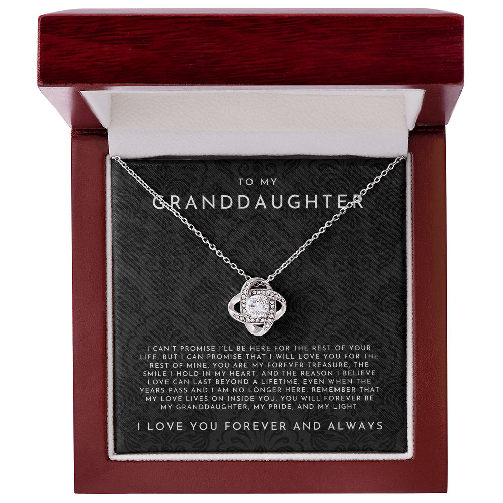 To My Granddaughter Necklace