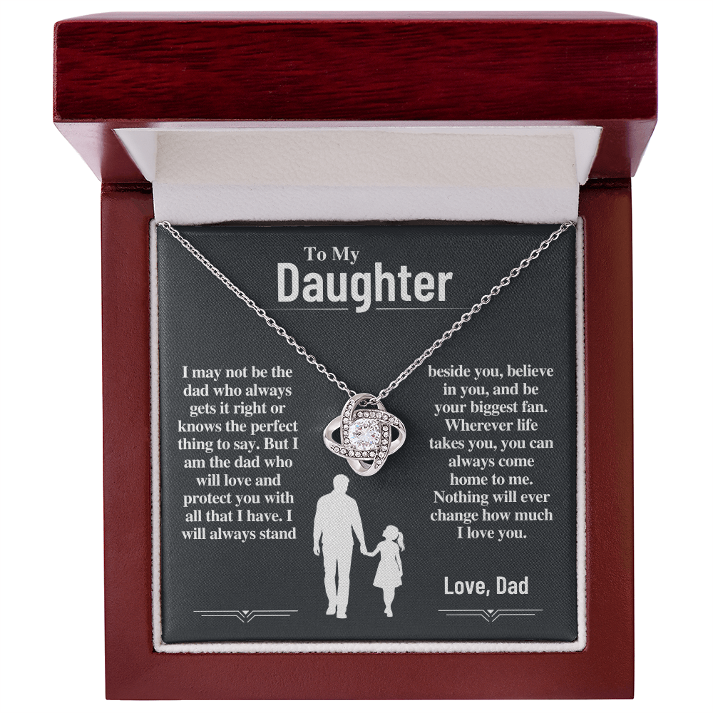 To My Daughter Gift (Not A Perfect Dad)