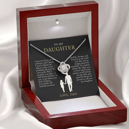 To My Daughter | Always Proud Black & Gold