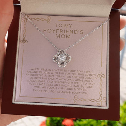 Boyfriend's Mom Falling In Love Necklace