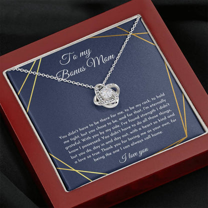 To My Bonus Mom Necklace, Step Mom Gift