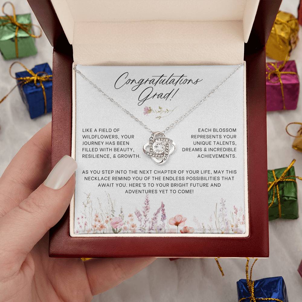 Wildflower Graduation Necklace
