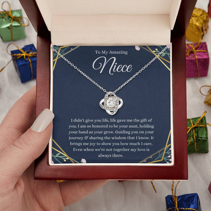To My Amazing Niece From Aunt Necklace