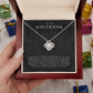 To My Girlfriend - Love Knot Necklace