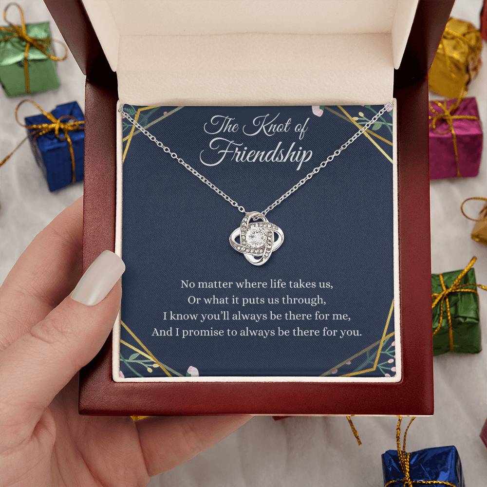 Best Friend Necklace - The Knot Of Friendship