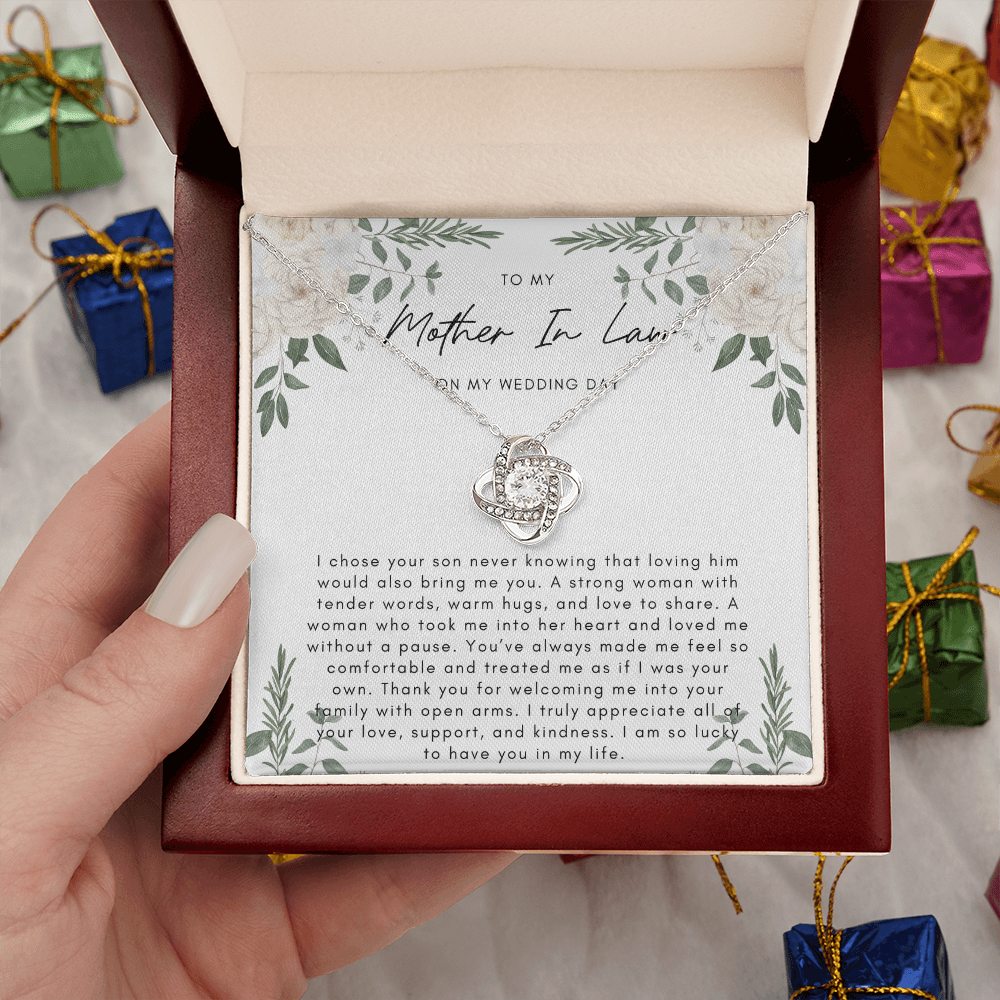 To My Mother In Law On My Wedding Day