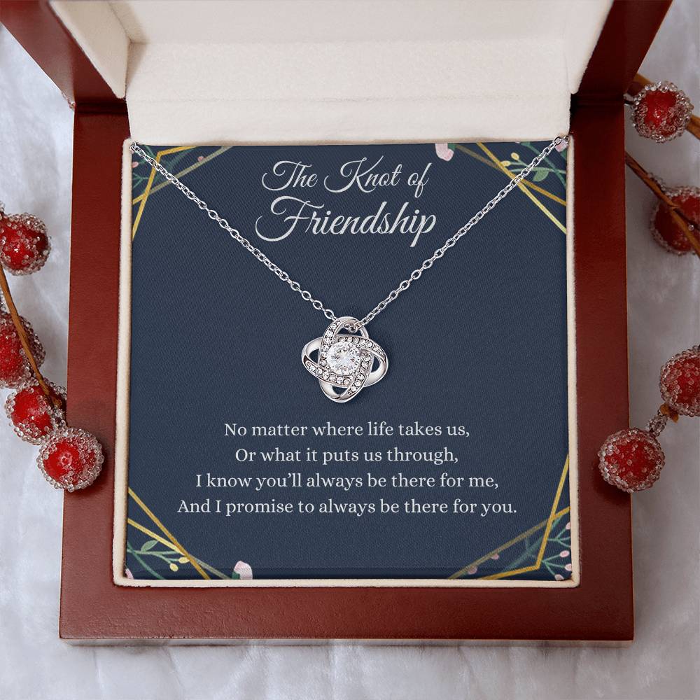 Best Friend Necklace - The Knot Of Friendship