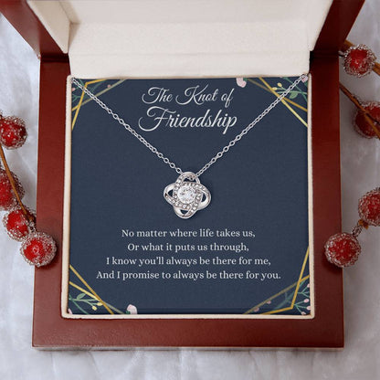 Best Friend Necklace - The Knot Of Friendship