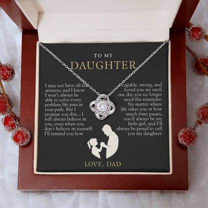 To My Daughter From Dad | Always Proud Black & Gold