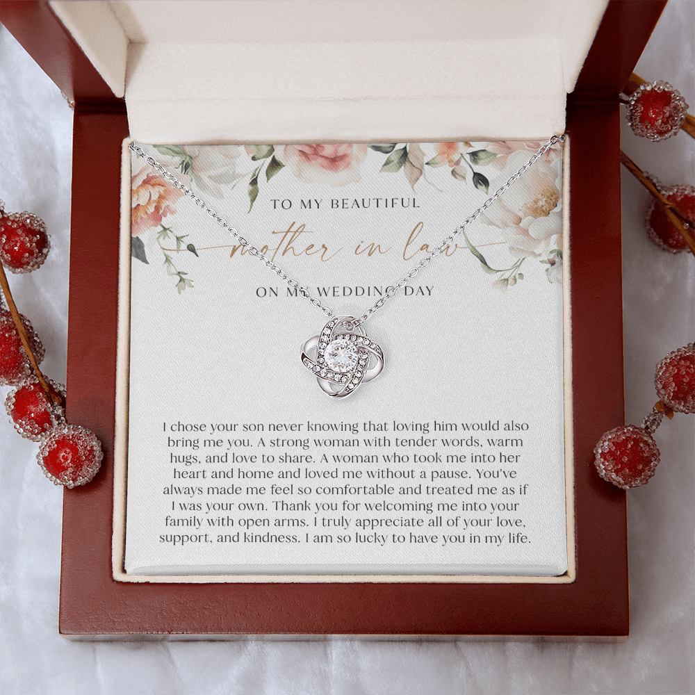 Mother In Law Wedding Gift Necklace