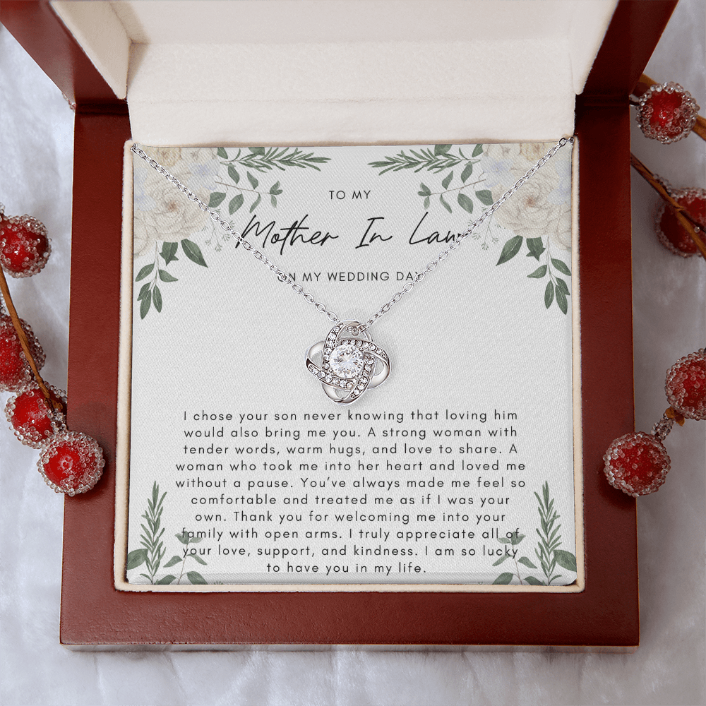 To My Mother In Law On My Wedding Day