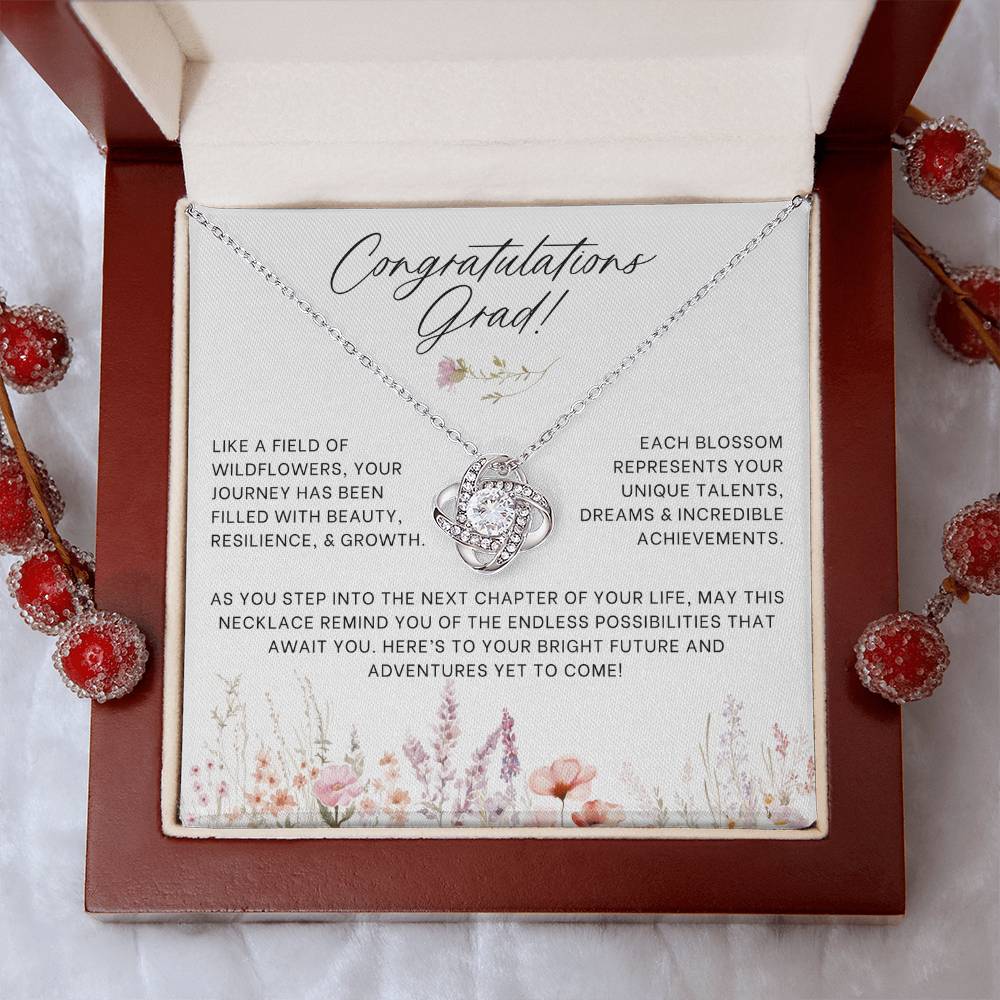 Wildflower Graduation Necklace