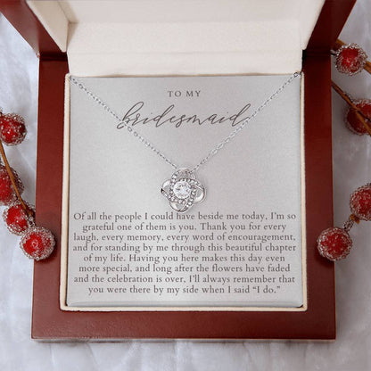 Bridesmaid Necklace |  Elegant Pearlescence