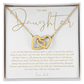 To My Daughter From Dad Necklace
