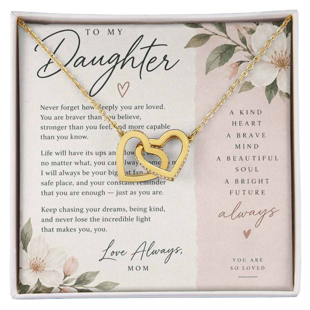 To My Daughter Gift (Never Forget) From Mom