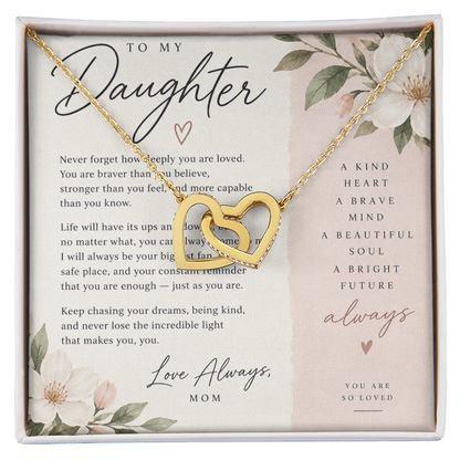 To My Daughter Gift (Never Forget) From Mom