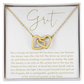 Grit Interlocking Hearts Necklace