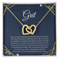 Grit Interlocking Hearts Necklace