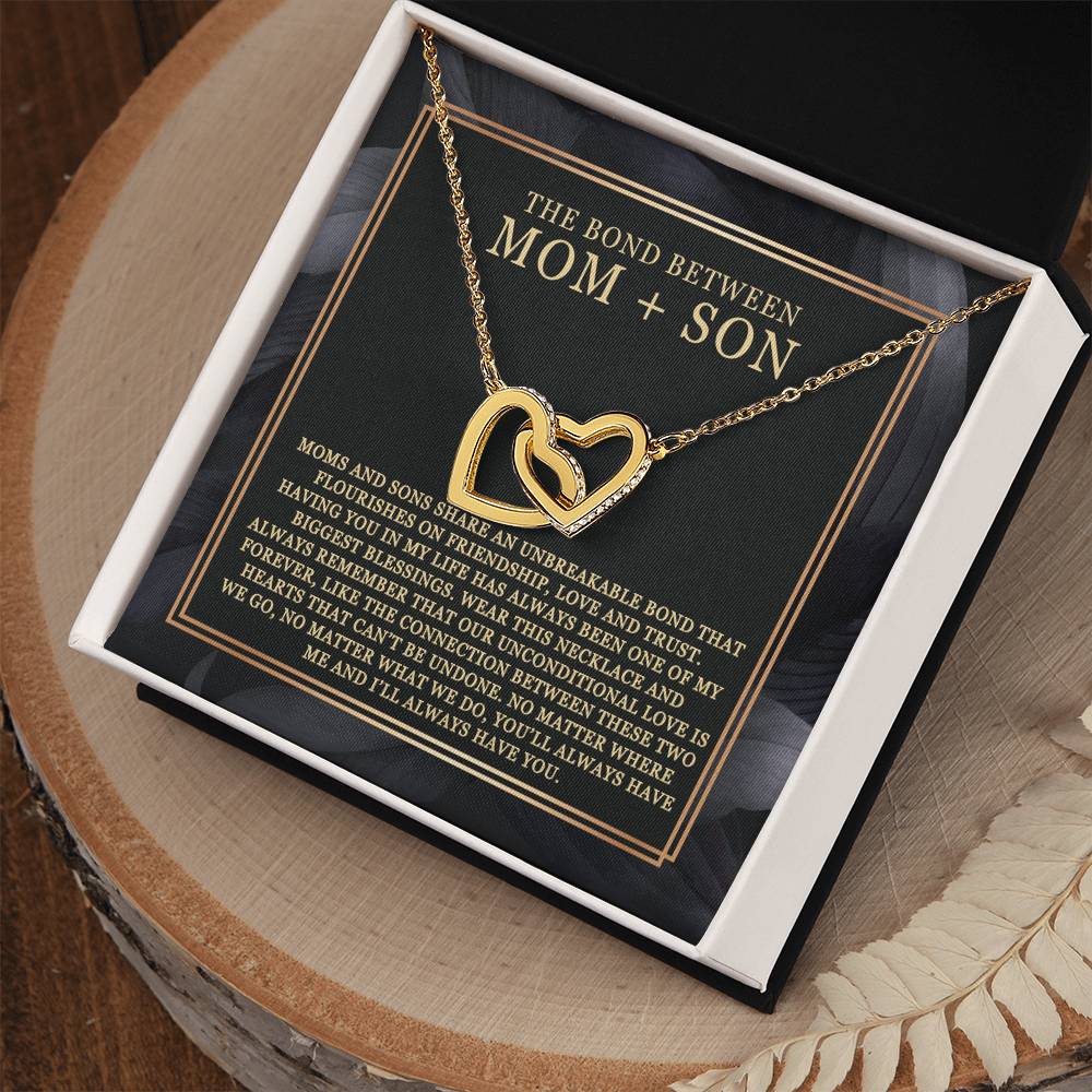 Mom and Son Bond Necklace