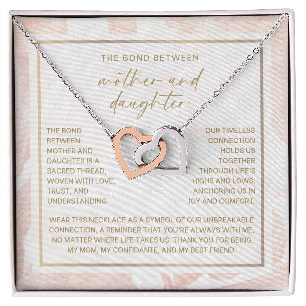 Blush Mother Daughter Bond Necklace