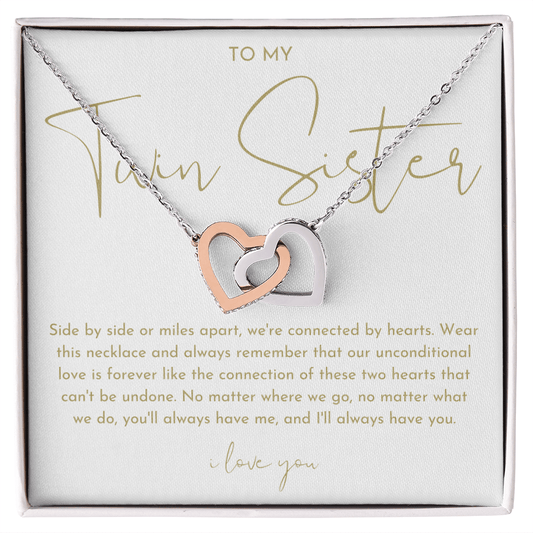 To My Twin Sister (Side By Side)