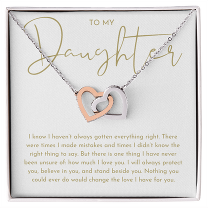 To My Daughter Gift (Imperfect Parent)