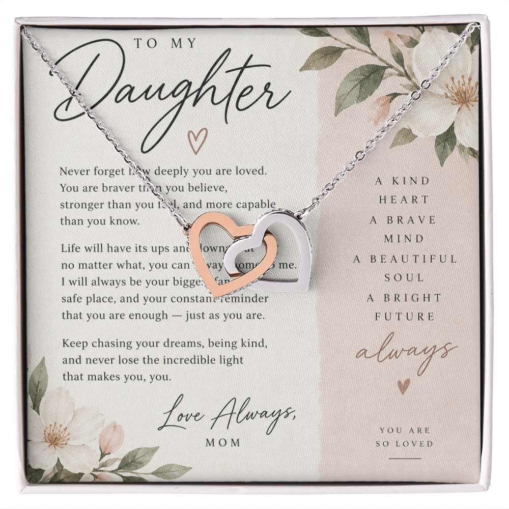 To My Daughter Gift (Never Forget) From Mom