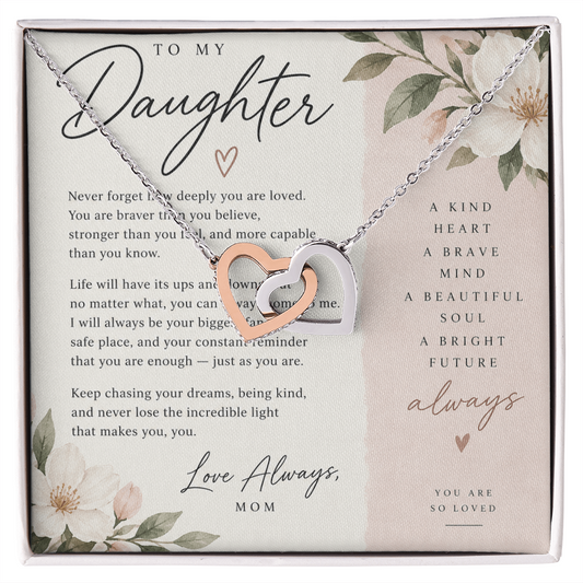 To My Daughter Gift (Never Forget) From Mom