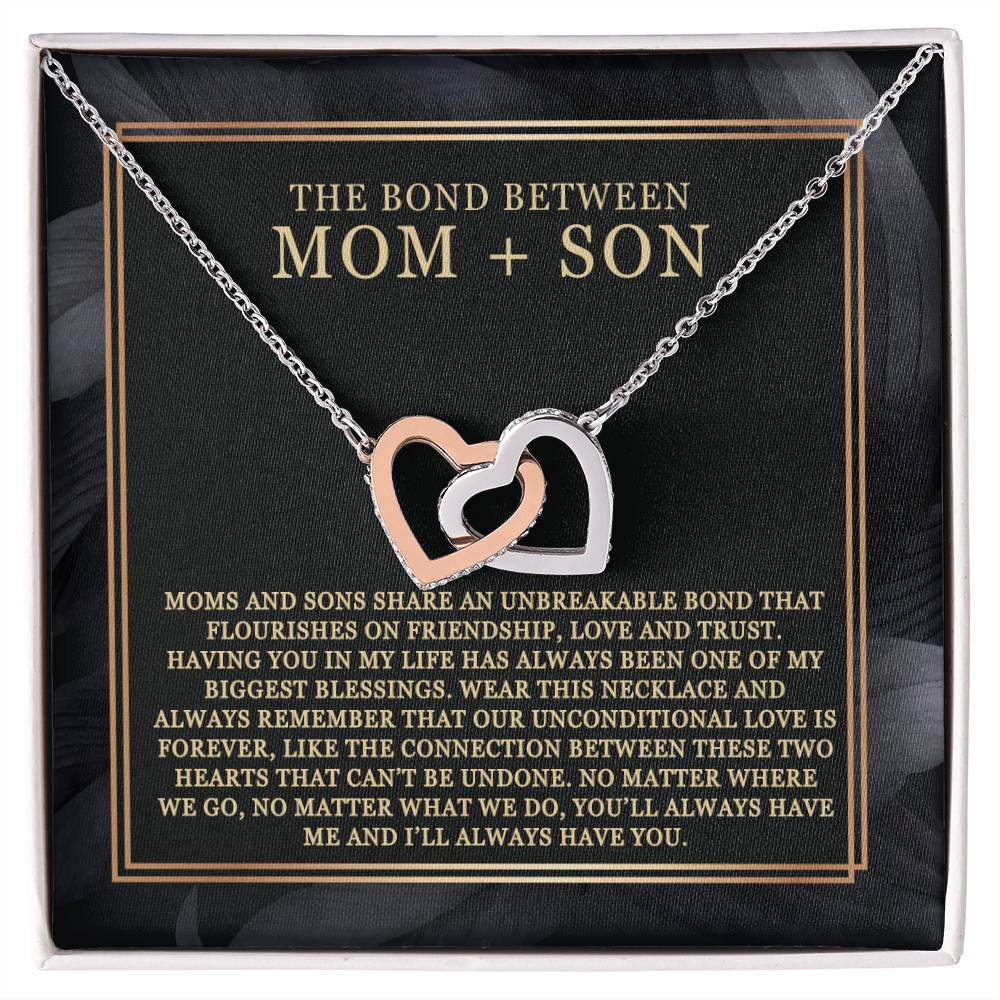 Mom and Son Bond Necklace