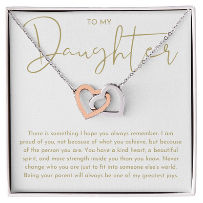 To My Daughter Gift (Proud Of You)