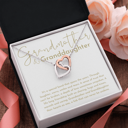 Bond Between Grandmother And Granddaughter Necklace
