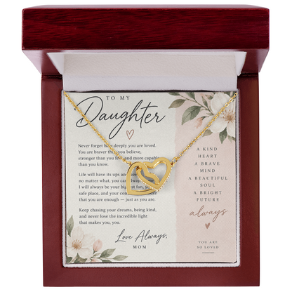 To My Daughter Gift (Never Forget) From Mom