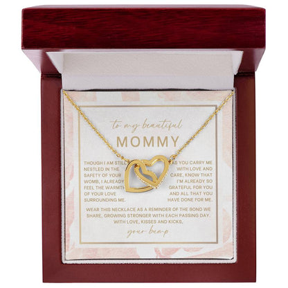 Blush From the Bump Mom Necklace