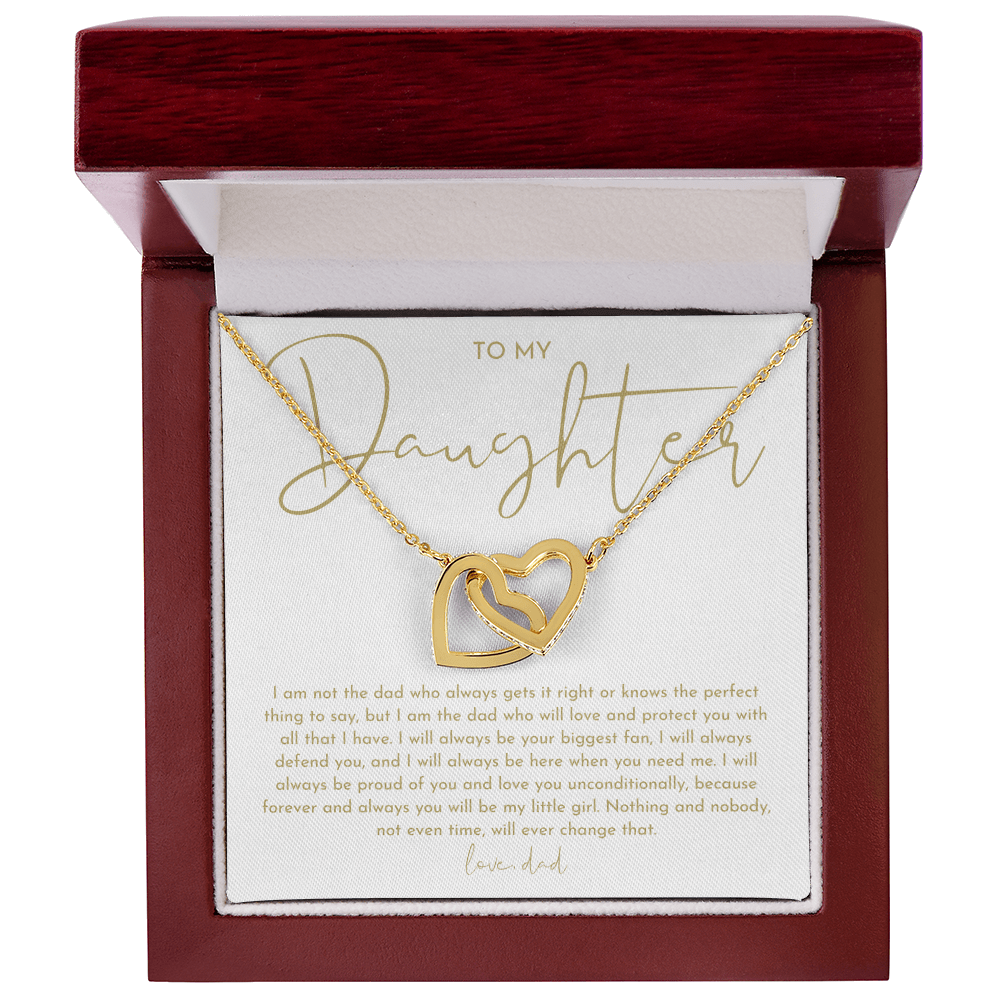 To My Daughter From Dad Necklace