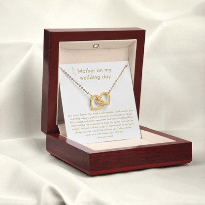 To My Mother On My Wedding Day Necklace