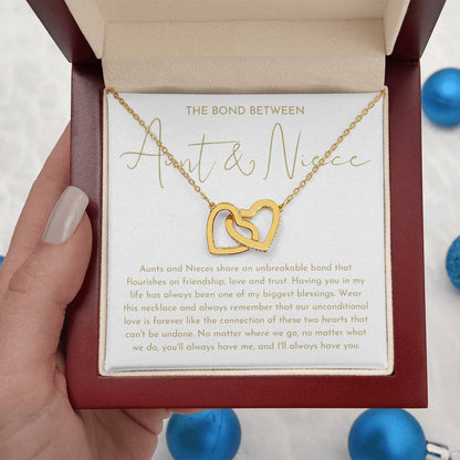 Aunt and Niece Necklace, Niece Or Aunt Gift